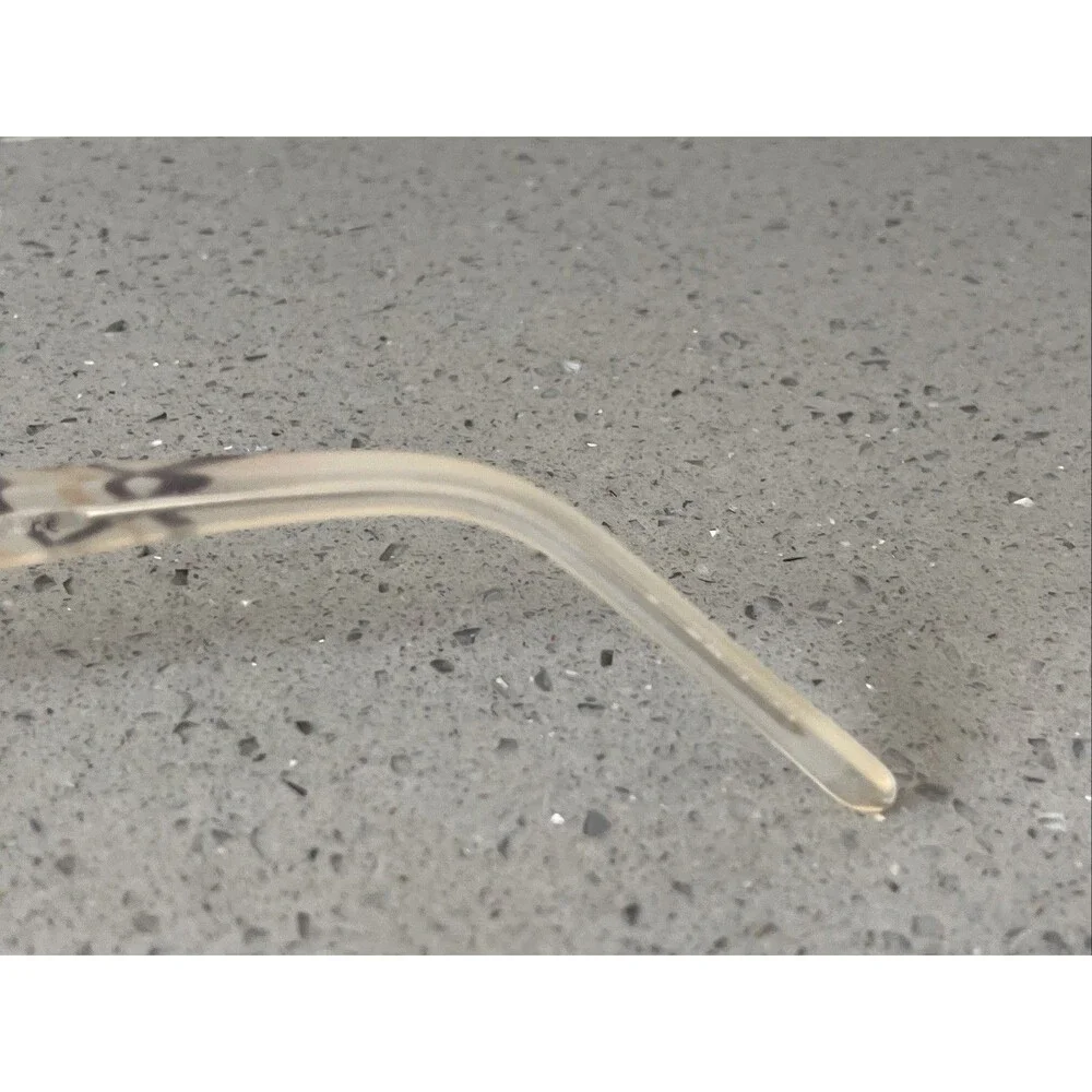 SOHO EYEGLASSES FRAMES ONLY Half RIM 49-18-135 Brown 6145 Rectangle Red